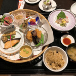 Dining＆Bar 179 - 【2020年10月】花かご御膳＠1,500円、提供時。