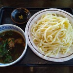 Menkui - 鴨せいろうどん（大盛り・１０００円）