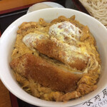 長寿庵 - かつ丼  濃いめの味つけ