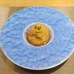 銀座 大石 - 毛ガニ炊き込みご飯