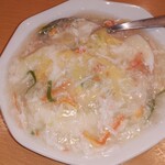 大連飯店  - ビールセットのかに玉