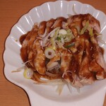 大連飯店  - ビールセットの棒棒鶏