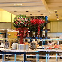 フレンチ キッチン - ブッフェコーナー