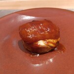 銀座 大石 - 軽いカスタード