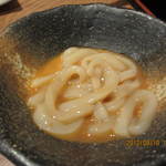 甲子屋 - お通しのイカの塩辛