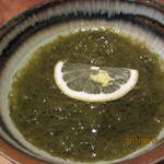 甲子屋 - サッパリして美味しいも「もずく酢」