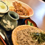 Soji bou - 牛カレー丼定食（９００円＋税）＋大盛（１１９円＋税）２０２０年１２月