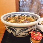 ふる里うどん  - この丼も好きだなぁ
      熱々がいつまでも逃げない