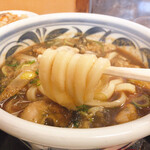 ふる里うどん  - 麺も出汁の旨みとの相性バッチリ