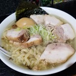 塩そば専門店 桑ばら - 手揉み肉塩中華そば