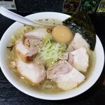塩そば専門店 桑ばら - 手揉み肉塩中華そば