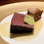 蒼 - 上田畜産 但馬玄の炭火焼き 但馬玄のシャトーブリアンΣ(´∀｀；) 凄すぎますって！　　肉質の柔らかさ、上品な脂がジュンワリと感じられ、この美味しさは何でしょうね、言葉で表現するのは無理！