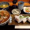 ぶり屋 - ハーフ＆ハーフセット　どんぶりの大盛り