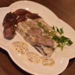 ワインバー バッカス - 豚タンと豚足のテリーヌ（７５０円）２０２０年１２月