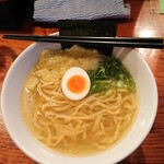 浜堂ラーメン - 煮干そば(平麺)