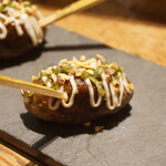 ドノスティア - 炭火焼き仔羊と酒粕 つくねUP