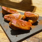 葛城産倭鴨のアサード ニョッキ