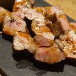 ドノスティア - 大和ポークのプランチャ 玉葱ローストUP