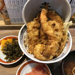 Tempura Ebinoya - 海老一本丼