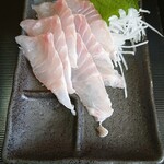 愛南 市場食堂 - クエの刺身