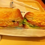 DOUTOR - モーニングセットA（ハムタマゴ） 380円