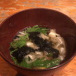 Ajisai - お通し（煮麺）