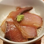 麺屋 六感堂 - ミニ鰤漬け丼