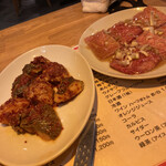 金華園 - ヤンと塩ハラミ