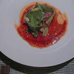 蒼 - 新潟網どり天然真鴨と九条葱炒め