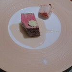 蒼 - シャトーブリアンと蓮根のソテー