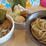 麺屋 たけ井 - 『つけ麺・並』＋『全部のせ』～♪(^o^)丿