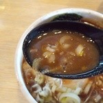 麺屋 たけ井 - 『濃厚な豚骨魚介ダシ』～♪(^o^)丿