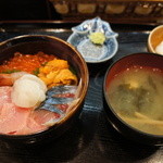 あげは - 海鮮丼御膳　￥1800