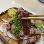 ステーキハウス スエ - ヒレのタタキ