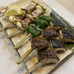 ステーキハウス スエ - ネギマ・シイタケ・ししとう