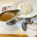 ステーキハウス スエ - 裏メニューのカレーは絶品