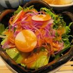 銀座 天一 - サラダ