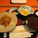 銀座 天一 - ミニ天丼セット