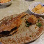 居酒屋 かんぱい - コース、焼き魚 長芋チーズ春巻