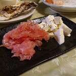 Izakaya kampai - コース、生ハムとチーズ