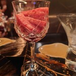 串揚げはやし - ユッケ