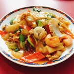 中国料理 華山 - あんかけ炒麺