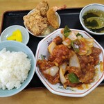 中華料理 喜楽 - サービスランチ　酢豚