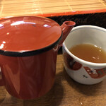 小千谷そば角屋 - そば湯