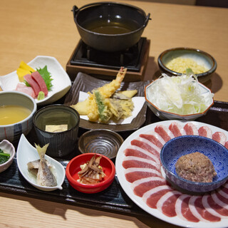 ランチのみ～鴨しゃぶ御膳or鴨すき御膳～予約必須
