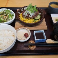 江戸前肉割烹 宮下 - ハンバーグ御膳