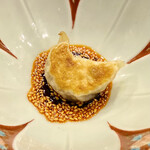 series - ラム肉とドライトマト　焼き餃子