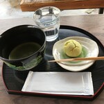 茶寮 汐入 - 和菓子と抹茶