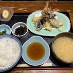 鳥の巣 - 天ぷら定食