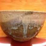 銀座 小十 - 茶碗1